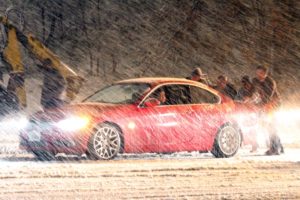 Snowy scene along Columbia Pike 1/26/11