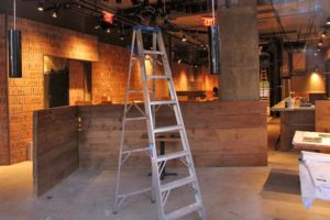 The future Cava Restaurant in Clarendon