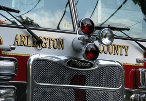 Arlington County fire truck