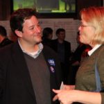 Delegate-elect Alfonso Lopez at Arlington Democrats 2011 election victory party