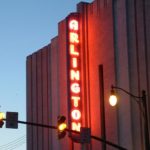 Sign on Arlington Cinema and Drafthouse building (photo by wfyurasko)