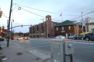 Power lines on Lee Highway near N. Quincy Street