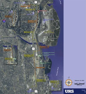 Route 1 transit / Crystal City streetcar map