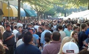 Crowd at 2012 Shirlington Oktoberfest