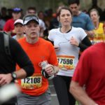 Marine Corps Marathon scenes in Pentagon City (photo by ARLnow.com)