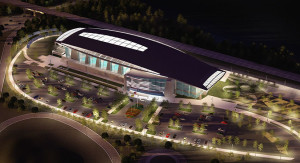 Renderings of the future Long Bridge Park Aquatics, Health & Fitness Facility