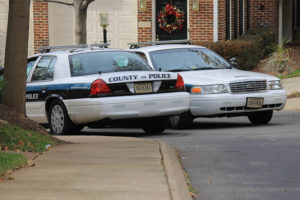 Arlington County police cars (file photo)