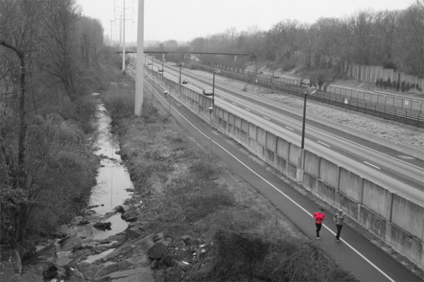 I-66 on dreary winter's day (photo by wolfkann)