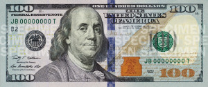 $100 bill