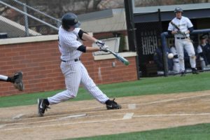 GW baseball game at the newly renovated Barcroft Park