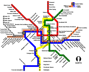 Metro map