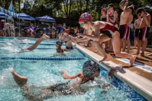 Swim meet at the Dominion Hills pool (Flickr pool photo by Ddimick)