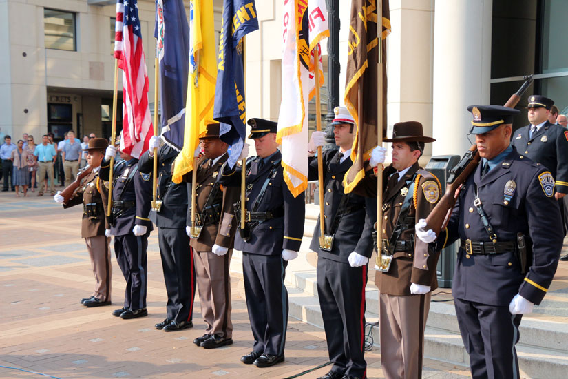 Sept. 11 ceremony at Courthouse Plaza