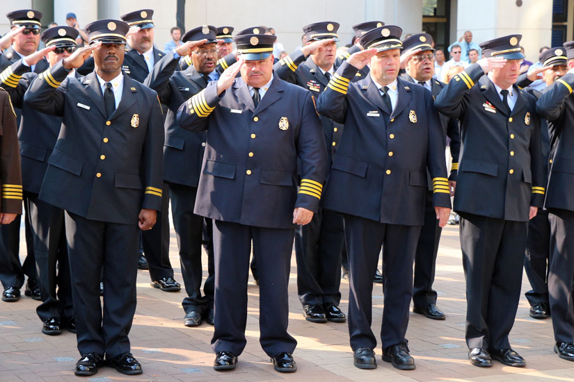 Sept. 11 ceremony at Courthouse Plaza