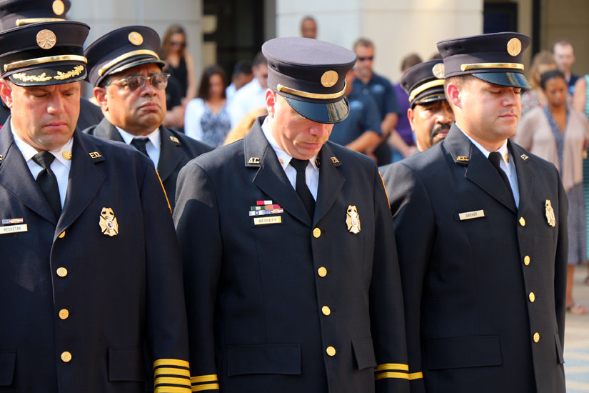 Sept. 11 ceremony at Courthouse Plaza