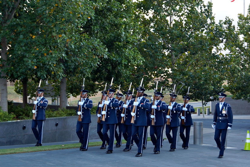 Air Force birthday celebration at Air Force Memorial