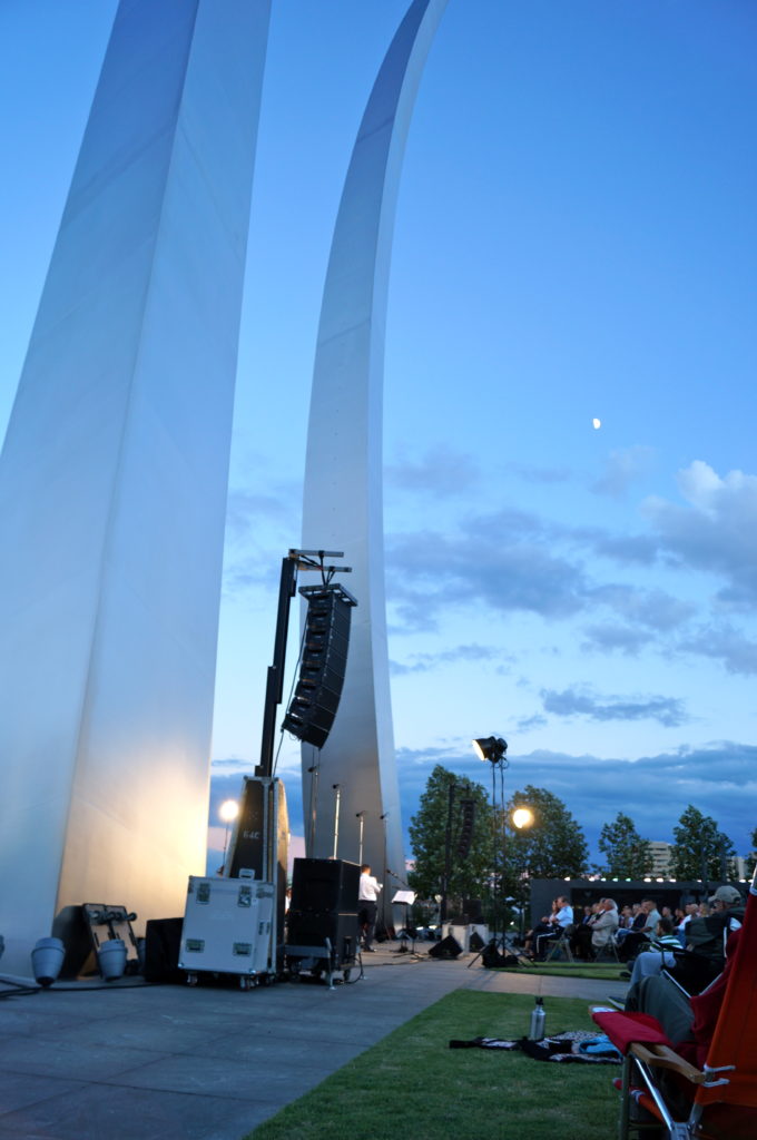 Air Force birthday celebration at Air Force Memorial