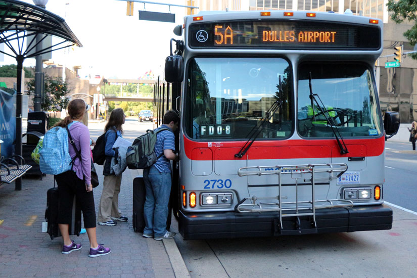 Metrobus in Rosslyn (file photo)