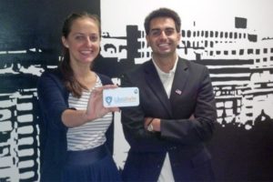 LiveSafe Co-Founders Shy Pahlevani and Kristina Anderson