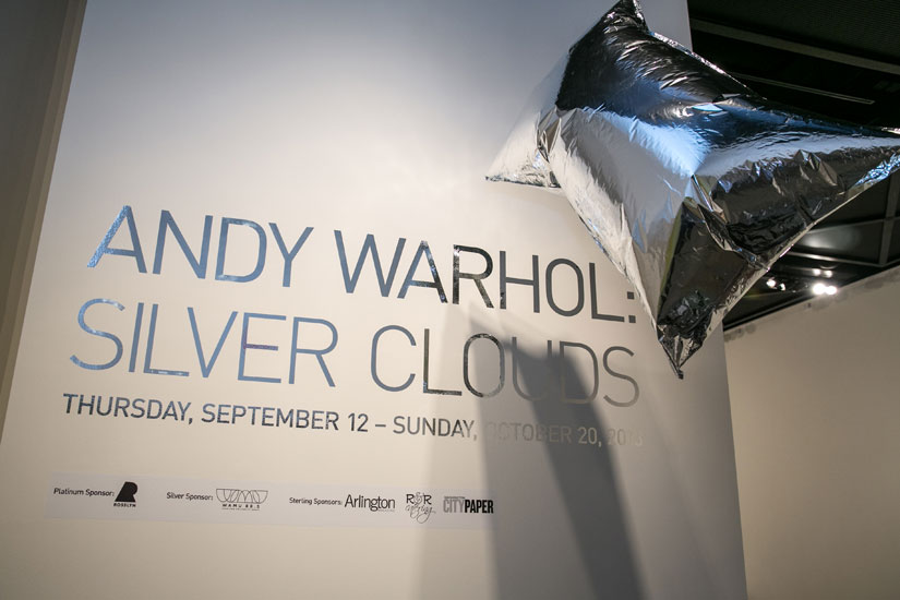 Andy Warhol's Silver Clouds at Artisphere