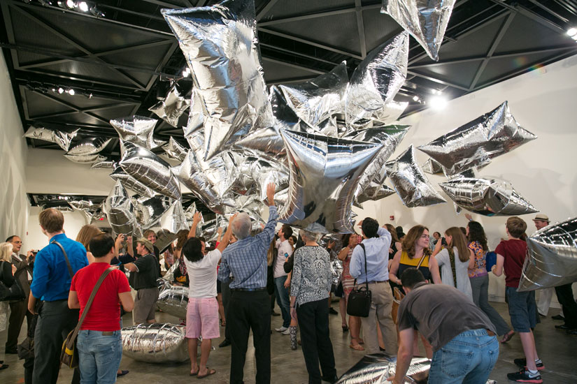 Andy Warhol's Silver Clouds at Artisphere