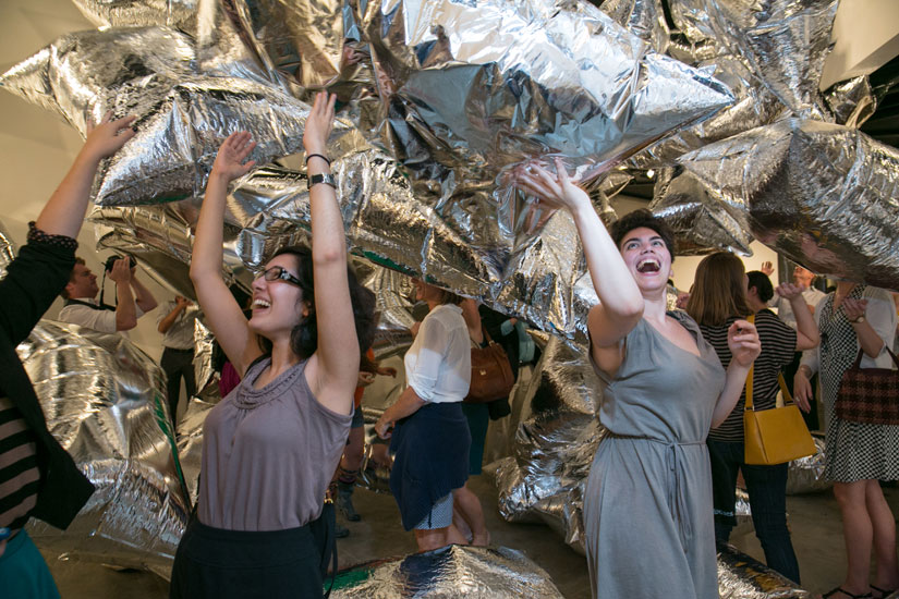 Andy Warhol's Silver Clouds at Artisphere