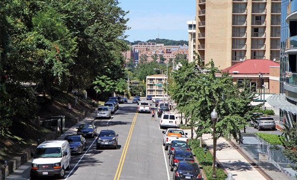 View of N. Nash Street in Rosslyn