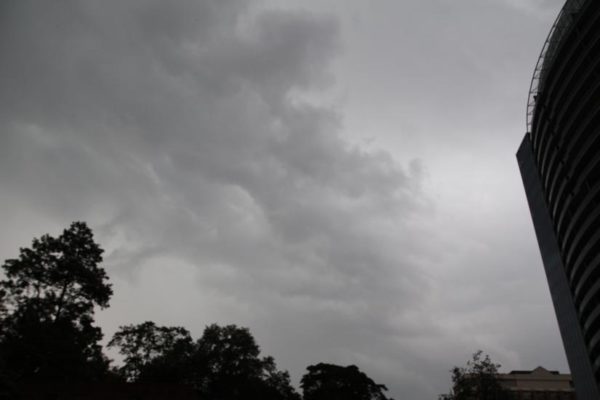 Stormy sky over Rosslyn on 9/12/13