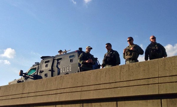 Security at Saturday's 9/11 Memorial 5K race