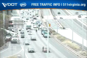 Accident at I-395 and Glebe Road