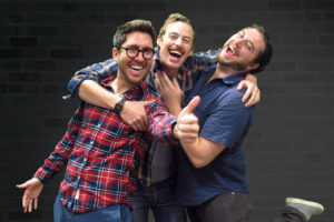 CollegeHumor's Amir Blumenfeld, Jake Hurwitz and Streeter Seidell