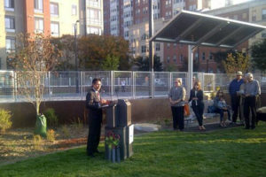 James Hunter Park ribbon cutting