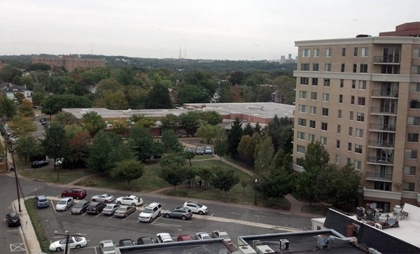 View of Key School from a nearby office building