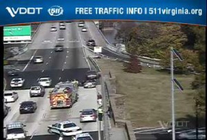 I- 395 accident with injury