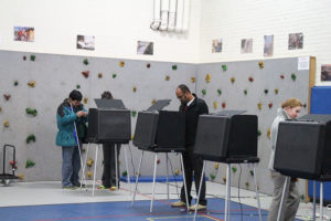 Barrett Elementary School polling place 11/5/13