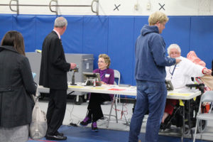 Barrett Elementary School polling place