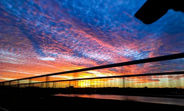 Sunset from the 14th Street Bridge (Flickr photo by Eschweik)