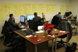 Imagine If's team in its Clarendon office