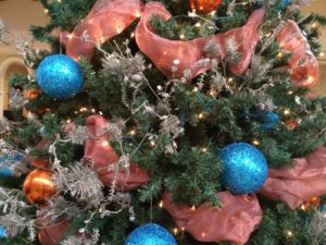 Christmas tree in the Sheraton hotel on Columbia Pike