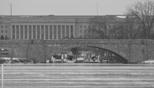 Columbia Island marina on the frozen Potomac River (Flickr pool photo by J. Sonder)