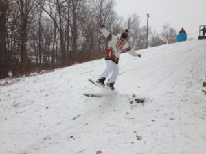 Snowboarding near Doctors Run on 1/21/14 (photo courtesy @maddogrow)