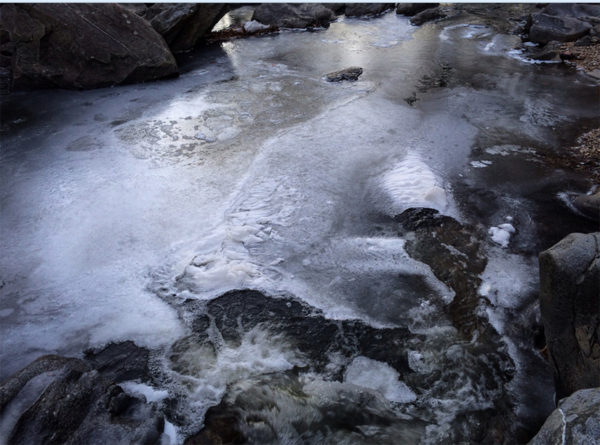 Icy: Four Mile Run in Arlington Virginia (Flickr pool photo by @ddimick)