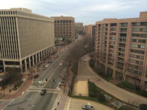 The view from our ARLive event space at 2011 Crystal Drive in Crystal City