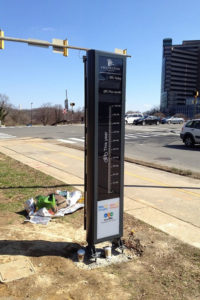 Rosslyn's Bikeometer (photo via BikeArlington)