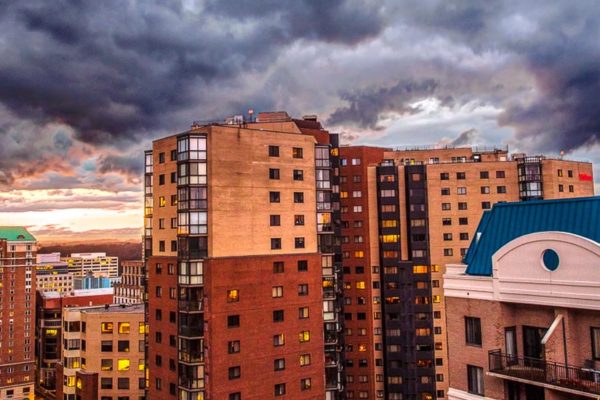 Stormy Ballston sunset (Flickr pool photo by Rpcann)