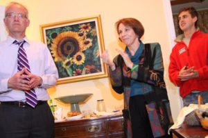 Arlington County Board member Libby Garvey at the John Vihstadt victory party 4/8/14