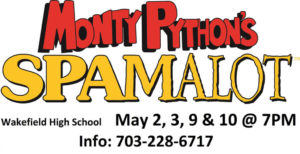 Wakefield Spamalot flyer