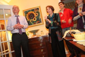 New County Board member John Vihstadt at his election party 4/8/14