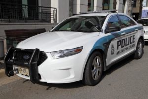 Arlington police car