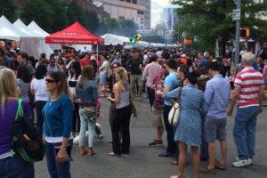 Taste of Arlington 2014 crowds